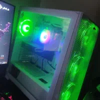 کیس گیمینگ  RTX 4060 + Core i5 12400F در حد آکبند