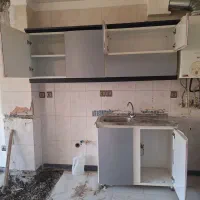 کابینت زمینی ظرفشوئی آشپزخانه زمینی  دیوار