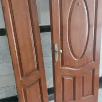 درب چوبی