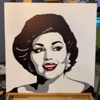 تابلو نقاشی چهره