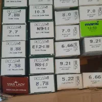 فروش تعدادی رنگ مو و پودر دکلره