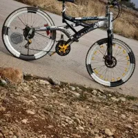 دوچرخه 26 دیسکی دنده ای تمیز