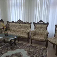 مبل ۹ نفری با ۳ عدد میز جلو مبلی