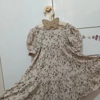 پیراهن عروسکی دخترانه، کراپ شلوار، کفش دخترانه
