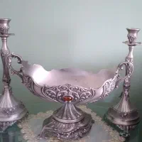 میوه خوری با ست شمعدانی شیک