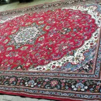 فرش ۱۲متری کاشان ضخیم و سنگین بسیار خوش نقشه