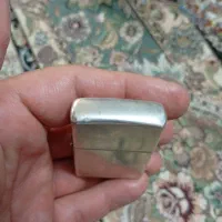 فندک زیپو نقره مدل kکلکسیونی