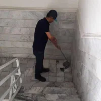 نظافت راه پله / پارکینگ / حیات