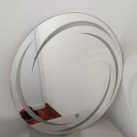 اینه گرد با لاین نوری