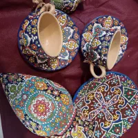 ظروف میناکاری سفال