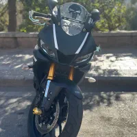 Yamaha R25 یاماها ار ۲۵ فول لوازم مشکی مات