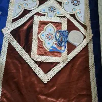 سجاده مخمل کارشده نو