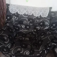 مبل9نفره بسیار خوب وتمیز خوش پارچه برزنتی ومخمل