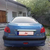 ۲۰۶sd tu5 v8|خودرو سواری و وانت|نسیم‌شهر, |دیوار