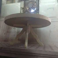 میز جلو مبلی تمام چوب