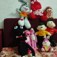 ۹ عدد عروسک تمیز وسالم