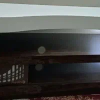 میز تلویزیون mdf چراغ دار
