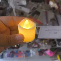 شمع دکوری چراغ دار