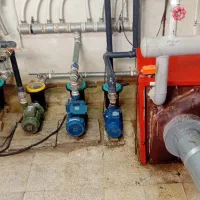 لوله کشی استخرجکوزی موتورخانه تصویه ۲۴ساعته