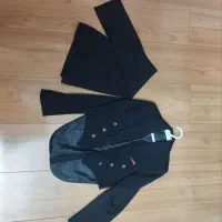 یک دست کت شلوار مجلسی مدل فرانسوی همراه کفش
