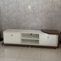 میز تلویزیون ام دی اف و تخت خواب دونفره ام دی اف