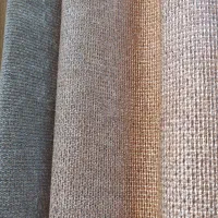 دو عدد پرده مینیمال کاملا نو مخمل حصیری باچوب پرده