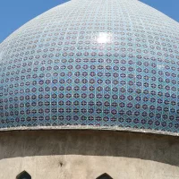 اجرای گلدسته و گنبد مسجد‌ و بازسازی صفر تا صد