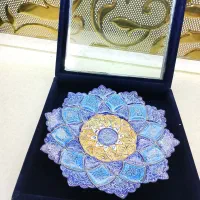 بشقاب مینا کاری