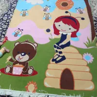 فرش کودکانه و عروسکی