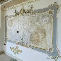 گچبری پیش ساخته قاب بندی میکروسمنت