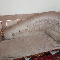 مبل ۷ نفره دوعدد گل میز عسلی