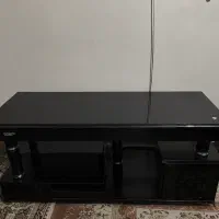 میز تلویزیون شیشه ای