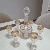 پارچ و لیوان کریستال چری چین
