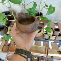 کوکسا ساخته شده از چوب گردو
