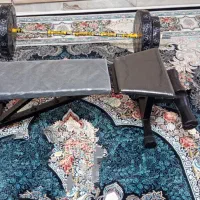 میز مدرج بدنسازی ، هالتر و صفحه هالتر