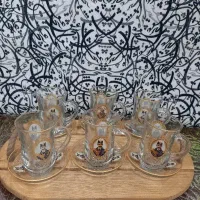 استکان نعلبکی چای خوری شاه عباسی