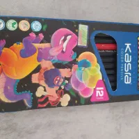مداد رنگی کم کار 12رنگ