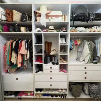 کلوزت لوکس پازلی و قابل نصب مجدد فول امکانات