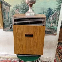 بخاری چراغ نفتی قدیمی عتیقه