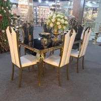 صندلی فلزی تالاری/باغ تالاری/رستورانی مدل رایان