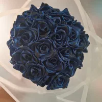 دسته گل روبانی اماده