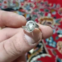 انگشتر قدیمی نقره،دستبندو فندک فلزی..