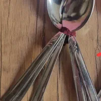 قاشق استیل قدیمی