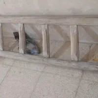 پله چوبی