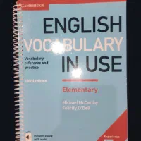 کتاب زبان English vocabulary