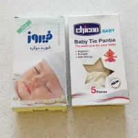 مشنبا گره ای کودک و گیره پستونک نو