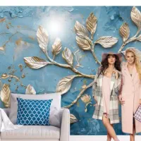 فروش واجرای کاغذ دیواری و پوستر سه بعدی