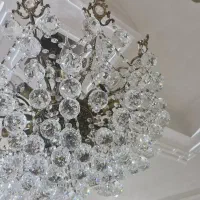 لوستر کریستالی کاملا سالم ونو