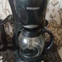 قهوه جوش برقی با قوری پیرکس