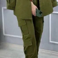 مانتو شلوار کارگو